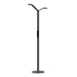 Free Standing Lights Material Aluminium High Quality Designer Radial Floor Twin 01 Free Standing Lights Luctra
