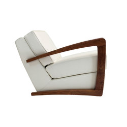 Kustom Armchair | with armrests | Bark