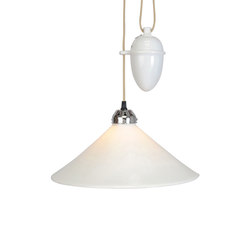 Cobb Rise Fall Large Pendant Light White Architonic