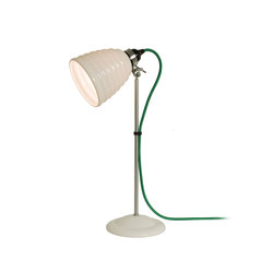 Hector Bibendum Table Lamp, Natural with Green Cable | Lámparas de sobremesa | Original BTC