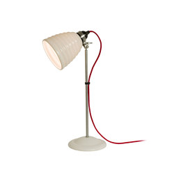 Hector Bibendum Table Light, White with Red Cable | Luminaires de table | Original BTC