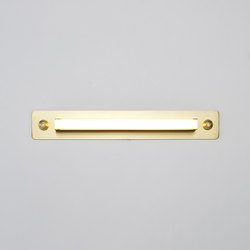 Halo Sconce - 18 inches (Brushed brass) |  | Roll & Hill