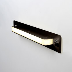 Halo Sconce - 18 inches (Blackened steel) | Wall lights | Roll & Hill