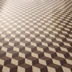 Dal Bianco Cubic Corteccia | Concrete tiles | Bisazza