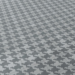 Dal Bianco Traces Piombo | Concrete tiles | Bisazza