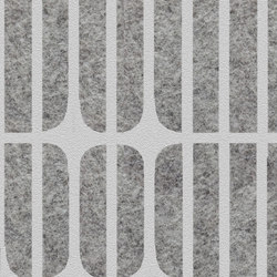 Ecoustic Panel Meta White On Light Grey | sound-absorbing | complexma