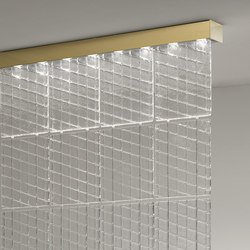 Laminis F33 | Suspended divider | Fabbian