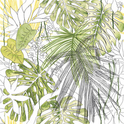 Jungle animaliér Flora Equatoriale | JU6060FL | Keramik Fliesen | Ornamenta