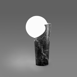 Osmosi Lighting | model #3 | Grey Carnico marble | Floor lights | Babled