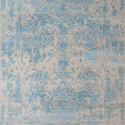 Kashmir Blazed Aqua blue 4808 | Tappeti / Tappeti design | THIBAULT VAN RENNE