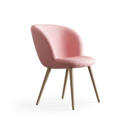 Capri Multi Wood Chair | without armrests | +Halle