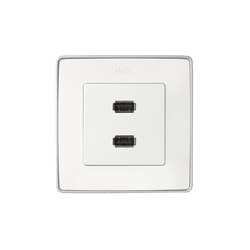 Detail 82 | Socket Double USB charger 2.0 Type A | Sockets | Simon