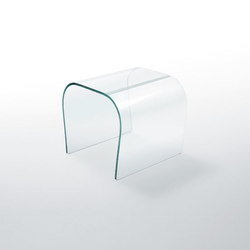 Bent Glass Stool | Stools | Glas Italia
