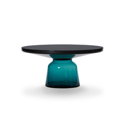 Bell Coffee Table steel-glass-blue | Coffee tables | ClassiCon