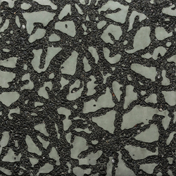 GCTexture Stars nega green cement - black aggregate | Exposed concrete | Graphic Concrete