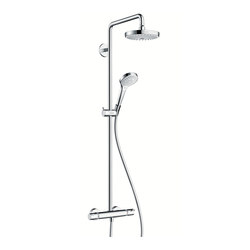 hansgrohe Croma Select S 180 2jet Showerpipe | Shower controls | Hansgrohe