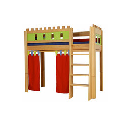 Castle loft game bed DBA-208 | Kids beds | De Breuyn