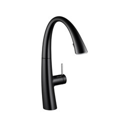 KWC ZOE Lever mixer| Covered pull-out spray | Kitchen taps | KWC