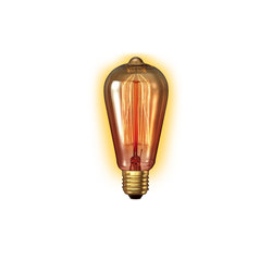Filament Lightbulb Golden Oblong