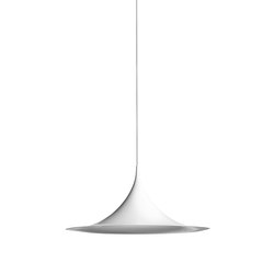 Semi Pendant S | Matt white | Lámparas de suspensión | GUBI