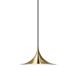 Semi Pendant S | Brass | Lámparas de suspensión | GUBI