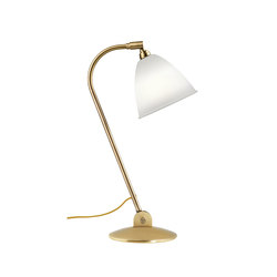 Bestlite BL2 Table lamp | Bone China/Brass | Table lights | GUBI