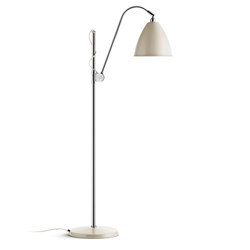 Bestlite BL3 M Floor lamp | Off-White/Chrome | Free-standing lights | GUBI
