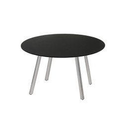 Natun dining table Ø 120 cm (glass) | Tabletop round | Mamagreen