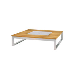 Oko Lounge coffee table 110x110 cm with ice bin | Tabletop square | Mamagreen
