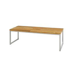 Oko bench 135 cm (random laminated top) | without armrests | Mamagreen