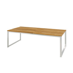 Oko dining table 200x90 cm (random laminated top) | Tabletop rectangular | Mamagreen