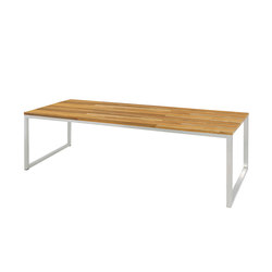 Oko dining table 240x90 cm (random laminated top) | Tabletop rectangular | Mamagreen
