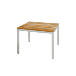 Oko dining table 90 x 90 cm (post legs) | Tabletop square | Mamagreen