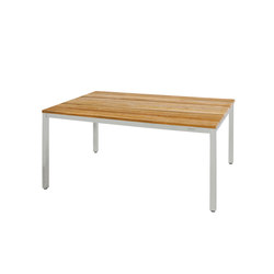 Oko dining table 150 x 90 cm (post legs)