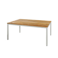 Oko dining table 180 x 90 cm (post legs)