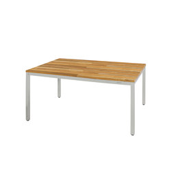 Oko dining table 150 x 90 cm (post legs - random) | Tabletop rectangular | Mamagreen