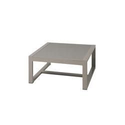 Stripe coffee table 70x70 cm (glass) | Coffee tables | Mamagreen