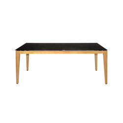 Twizt dining table 165x100 cm (glass) | Tabletop rectangular | Mamagreen