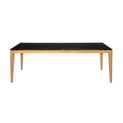 Twizt dining table 225x100 cm (glass) | Tabletop rectangular | Mamagreen