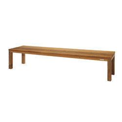 Vigo bench 220 cm (wood legs)