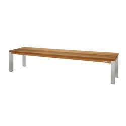 Vigo bench 220 cm (ss legs) | without armrests | Mamagreen