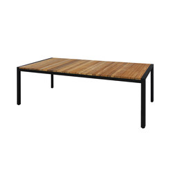 Zudu dining table 220x100 cm -post leg