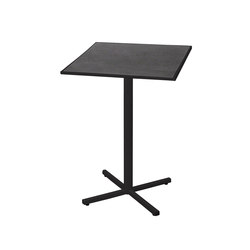 Allux bar table 65x65 cm (Base P) | 4-star base | Mamagreen