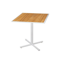 Allux dining table 70x70 cm (Base P) | 4-star base | Mamagreen