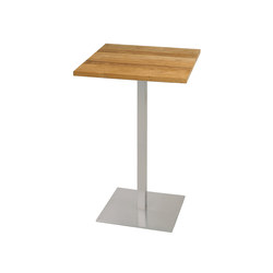 Oko bar table 60x60 cm (Base B - diagonal) | Disc base | Mamagreen