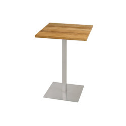 Oko counter table 60x60 cm (Base B - diagonal) | Disc base | Mamagreen