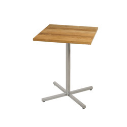Oko counter table 60x60 cm (Base C - diagonal) | 4-star base | Mamagreen