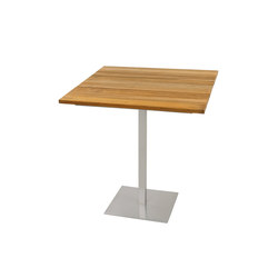 Oko counter table 90x90 cm (Base B - diagonal) | Disc base | Mamagreen