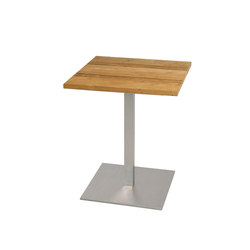 Oko dining table 60x60 cm (Base B - diagonal) | Disc base | Mamagreen