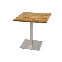 Oko dining table 75x75 cm (Base B - diagonal) | Disc base | Mamagreen